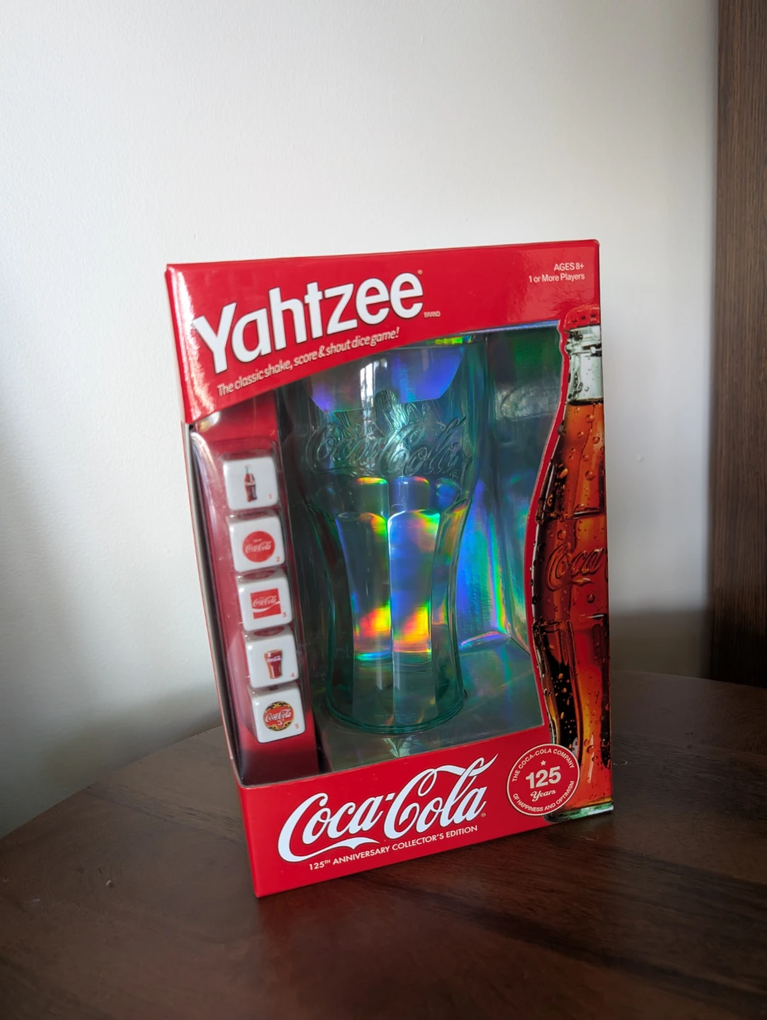 Coca-Cola Yahtzee 125th Anniversary Collector's Edition Game