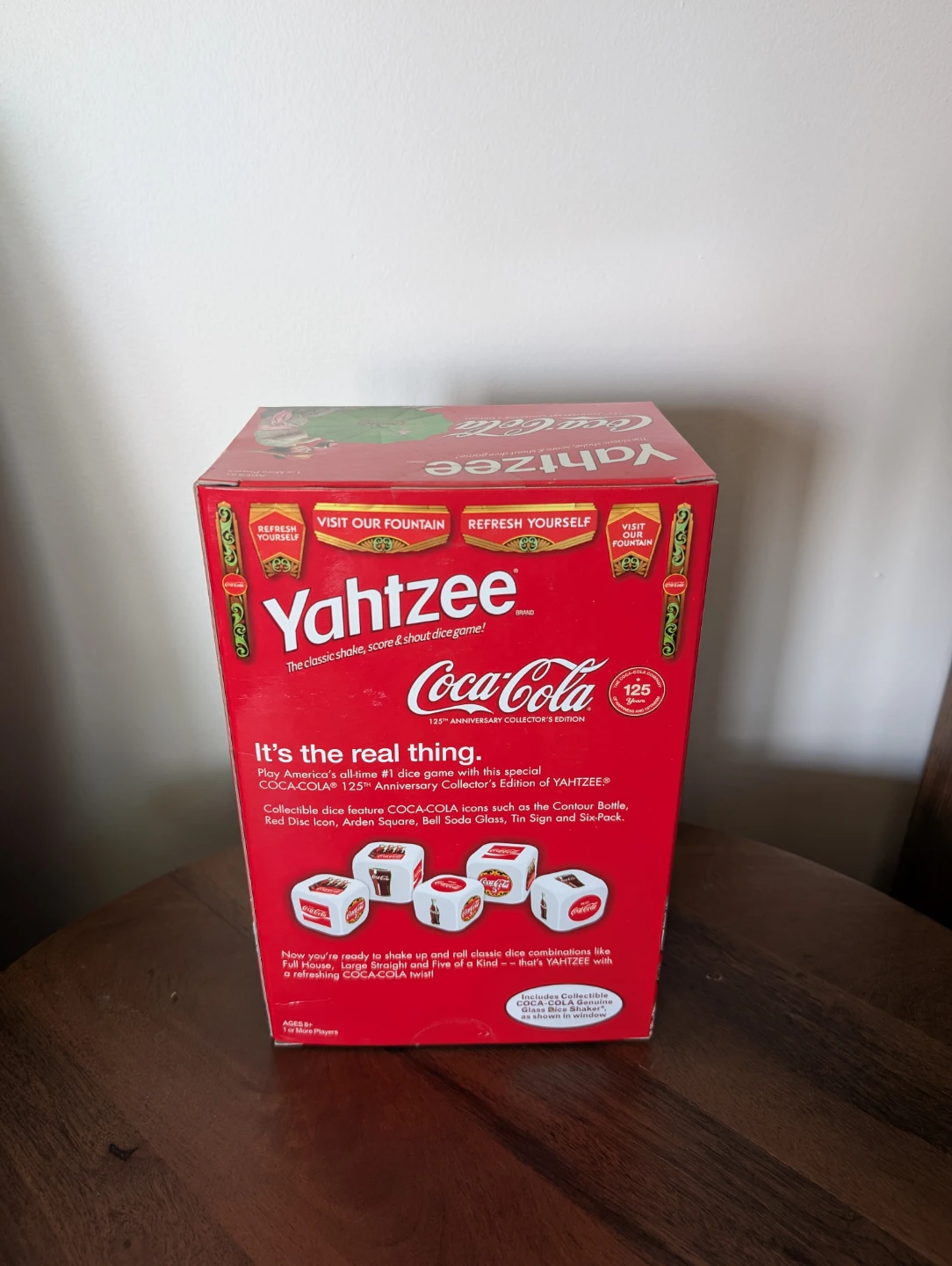 Coca-Cola Yahtzee 125th Anniversary Collector's Edition Game - photo 3