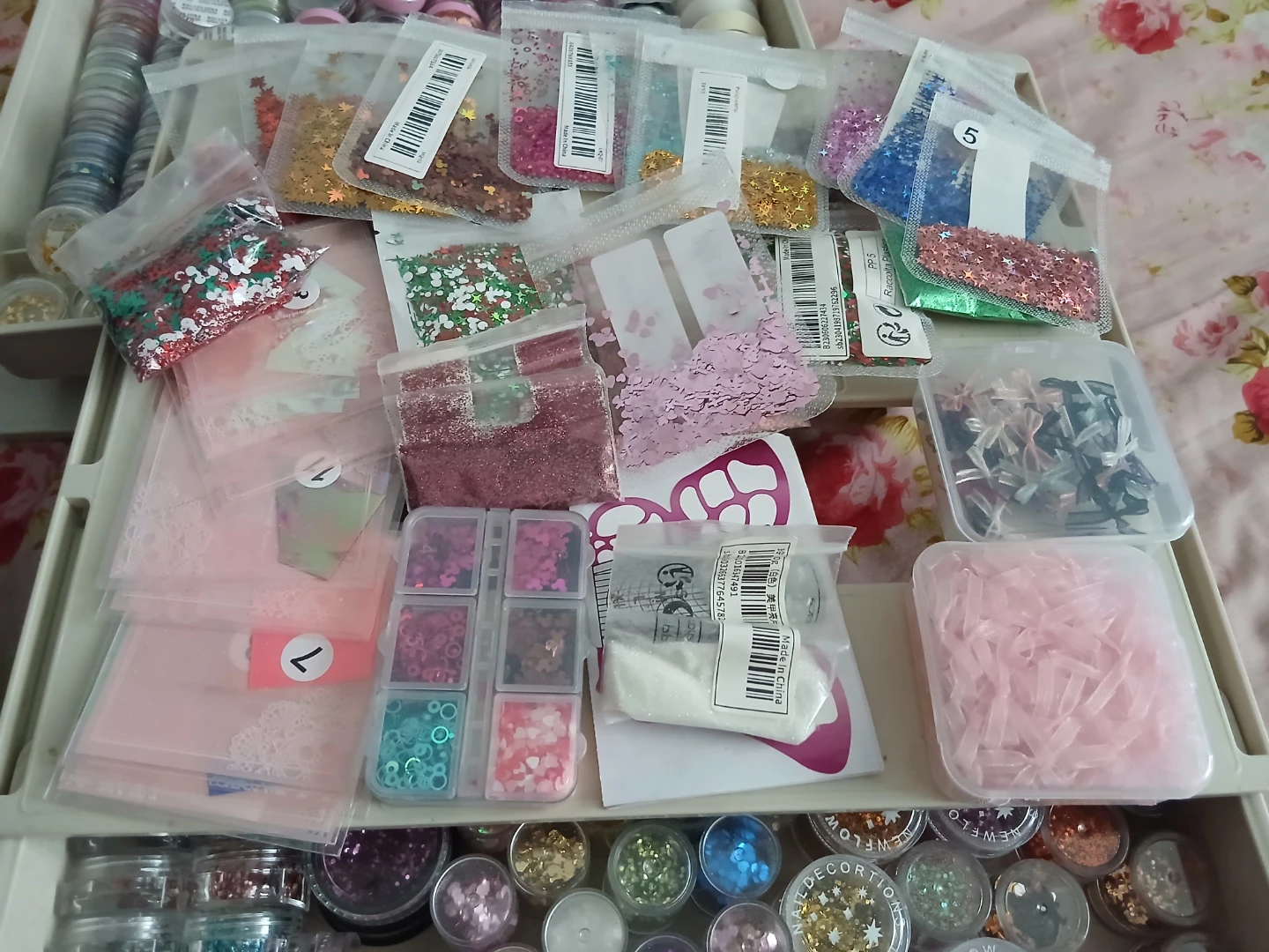 Assorted Nail Art Glitter and Sequins - photo 5
