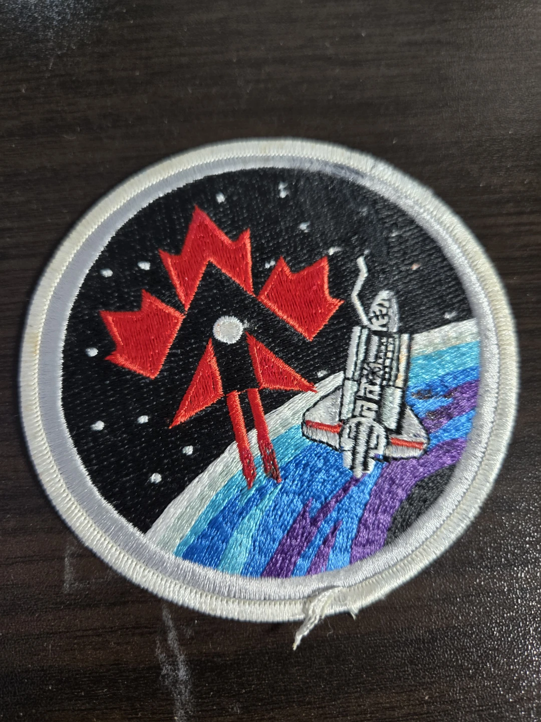 Julie payette 9Canada Space Shuttle Embroidered Patch