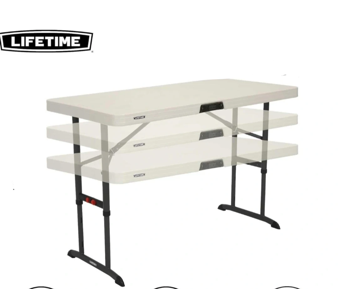 Lifetime Adjustable Height Folding Table - photo 3