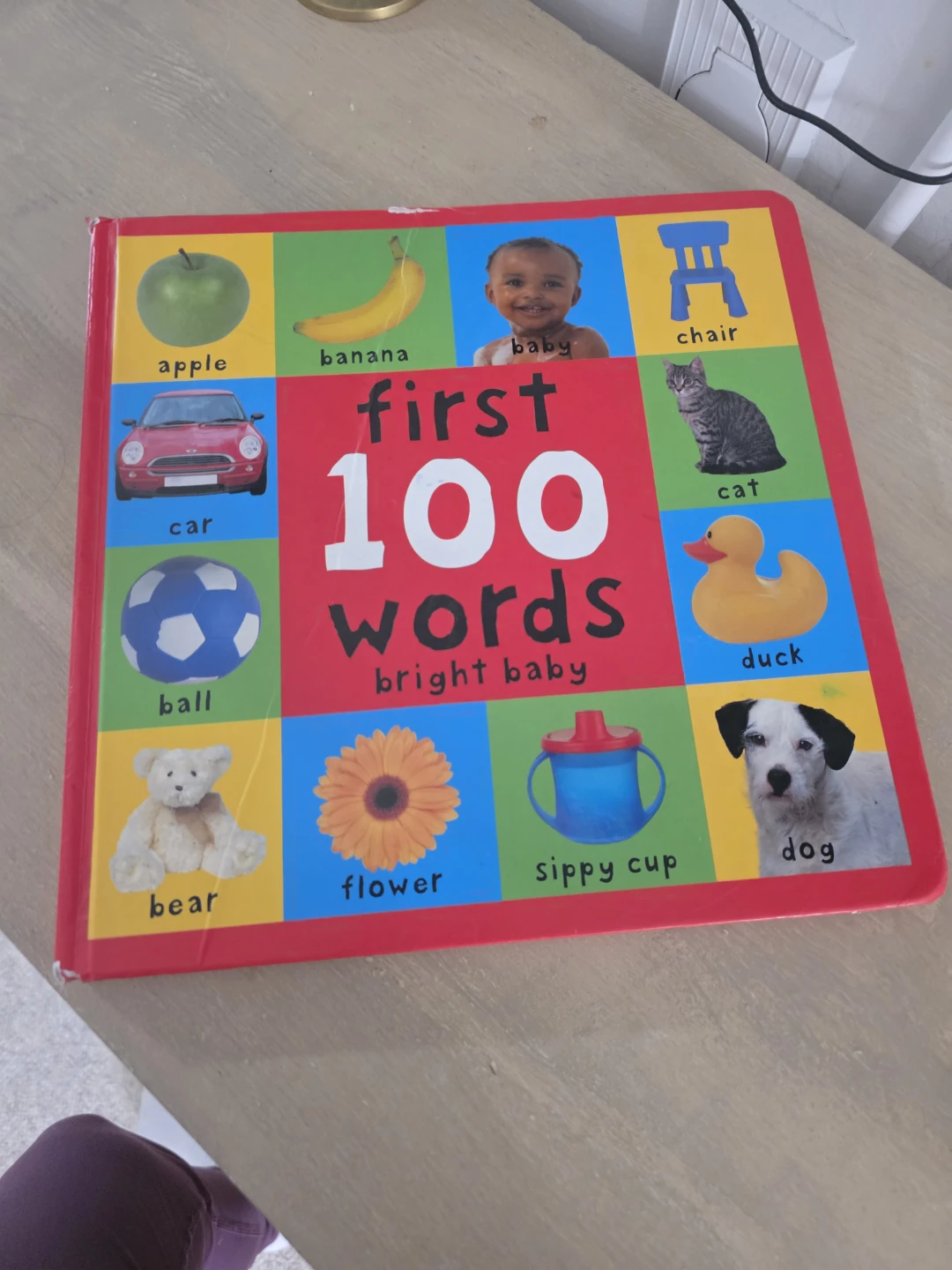 ⚽ Bright Baby First 100 Words Board Book
