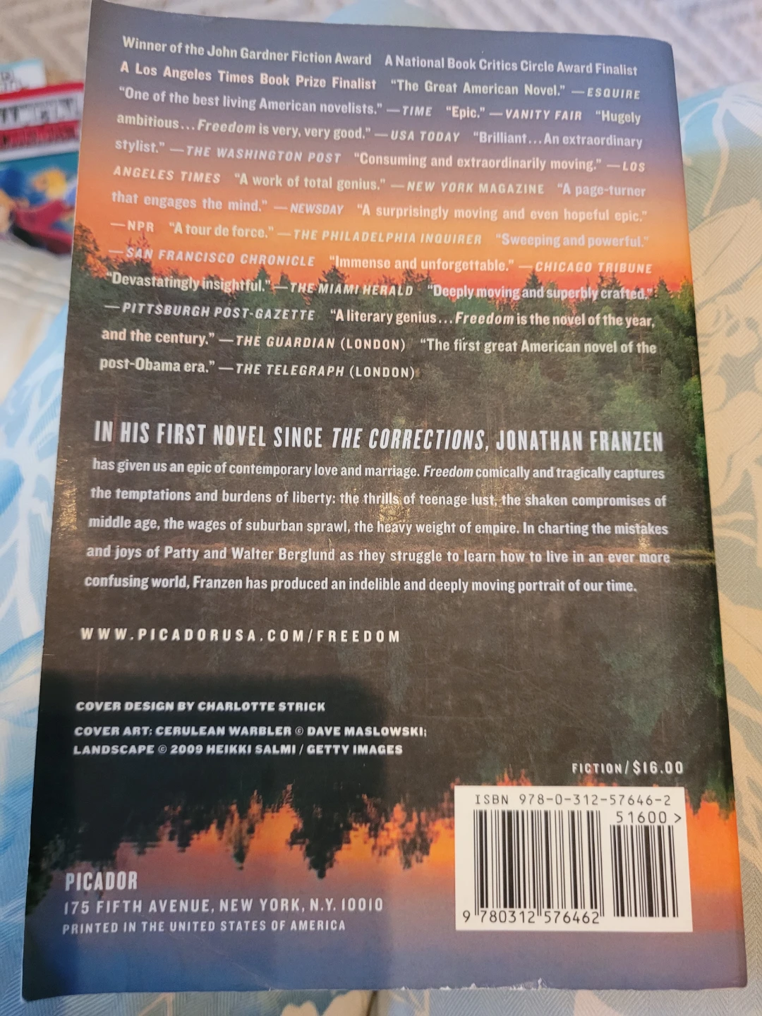 Freedom: A Novel by Jonathan Franzen - photo 2