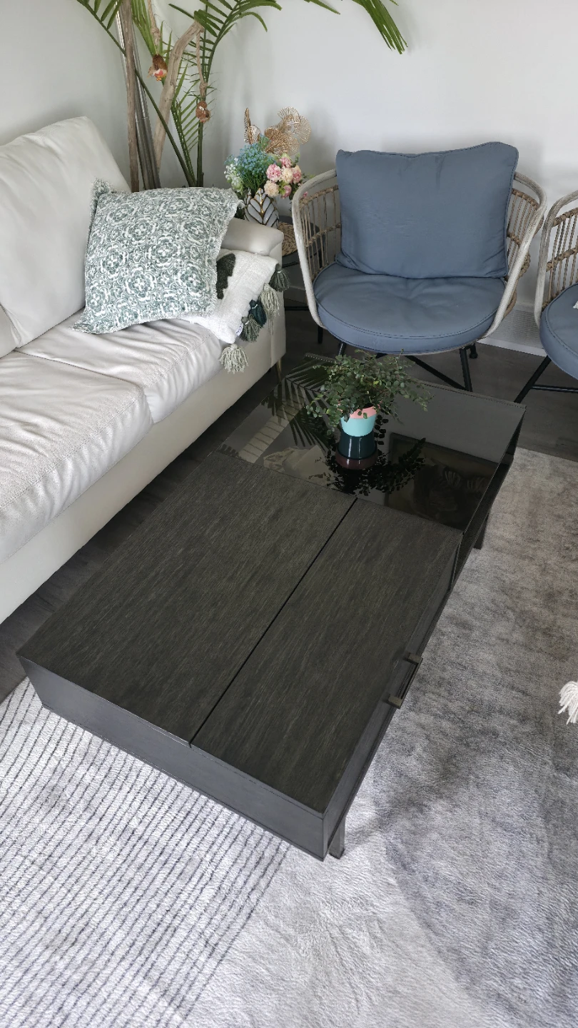 Lift Top Coffee Table with Storage - photo 3