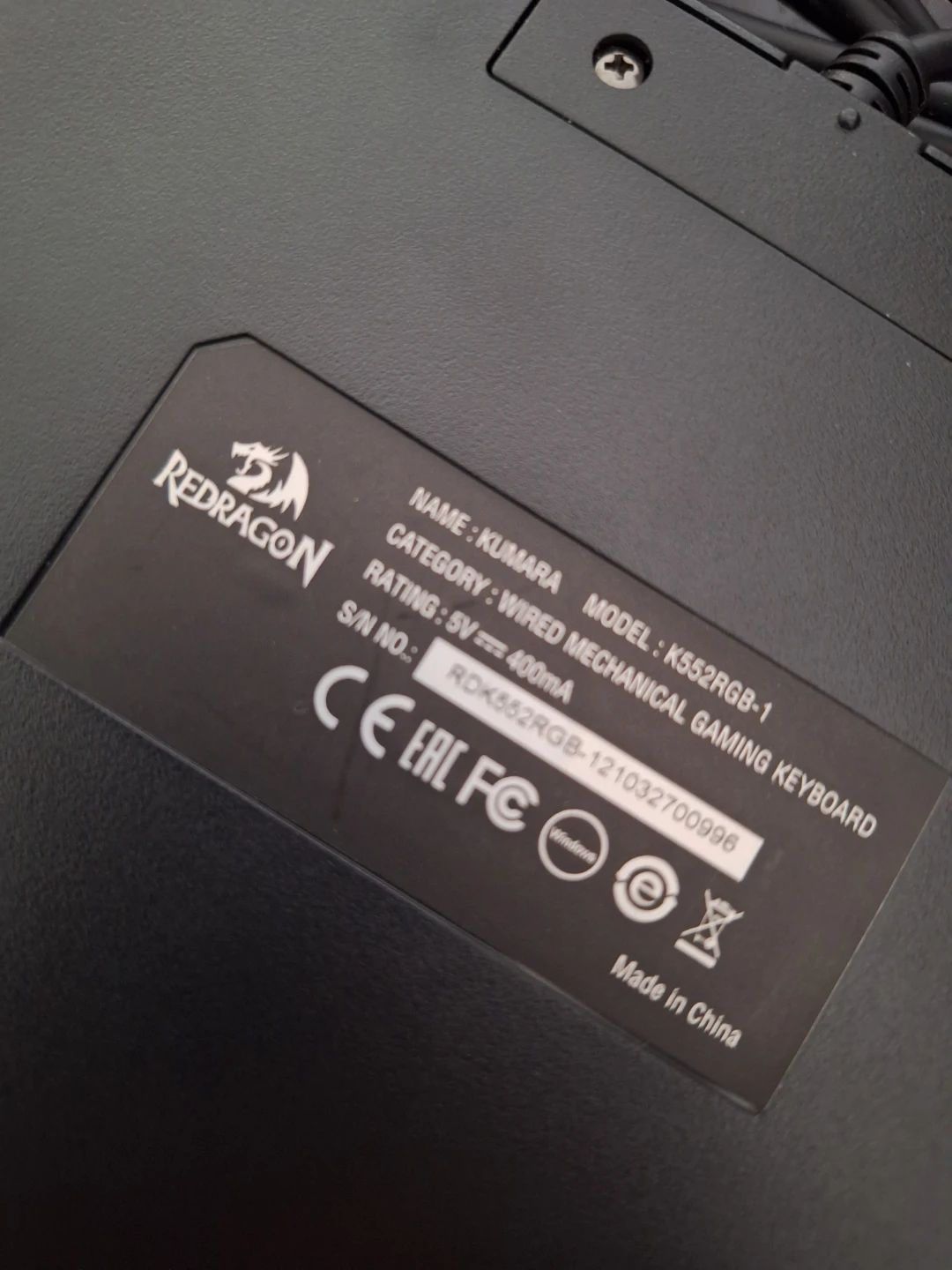 Redragon K552 RGB Gaming Keyboard - photo 3