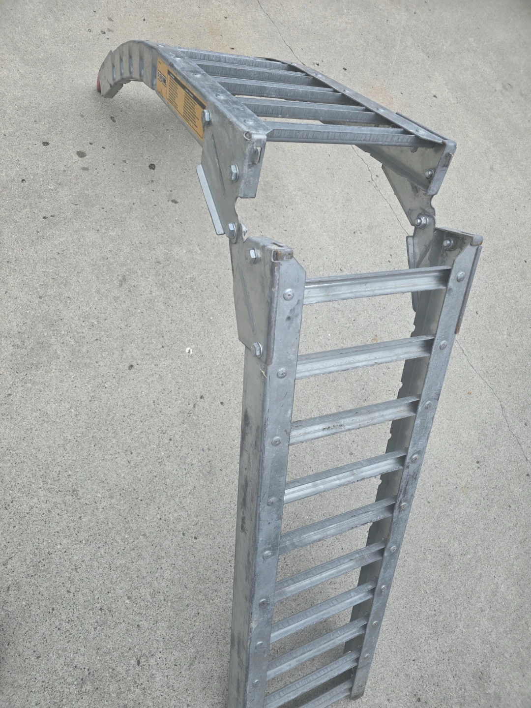 Aluminum Loading Ramp