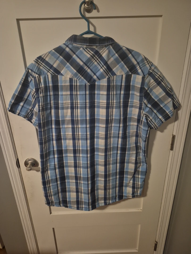 Levi's Plaid Short Sleeve Shirt XXL - photo 4