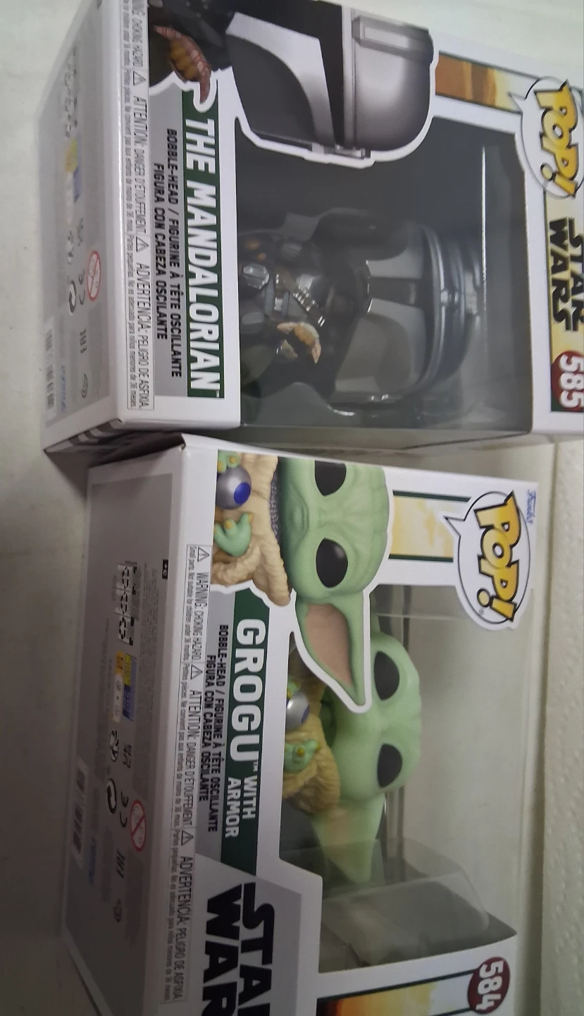 Mandalorian and Grogu pop doll set - photo 2