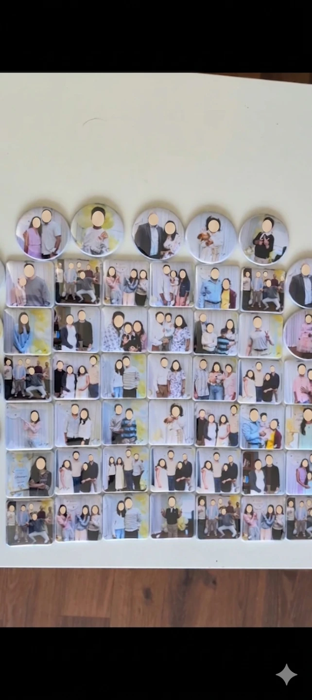Custom Photo Pins/Magnets - photo 2