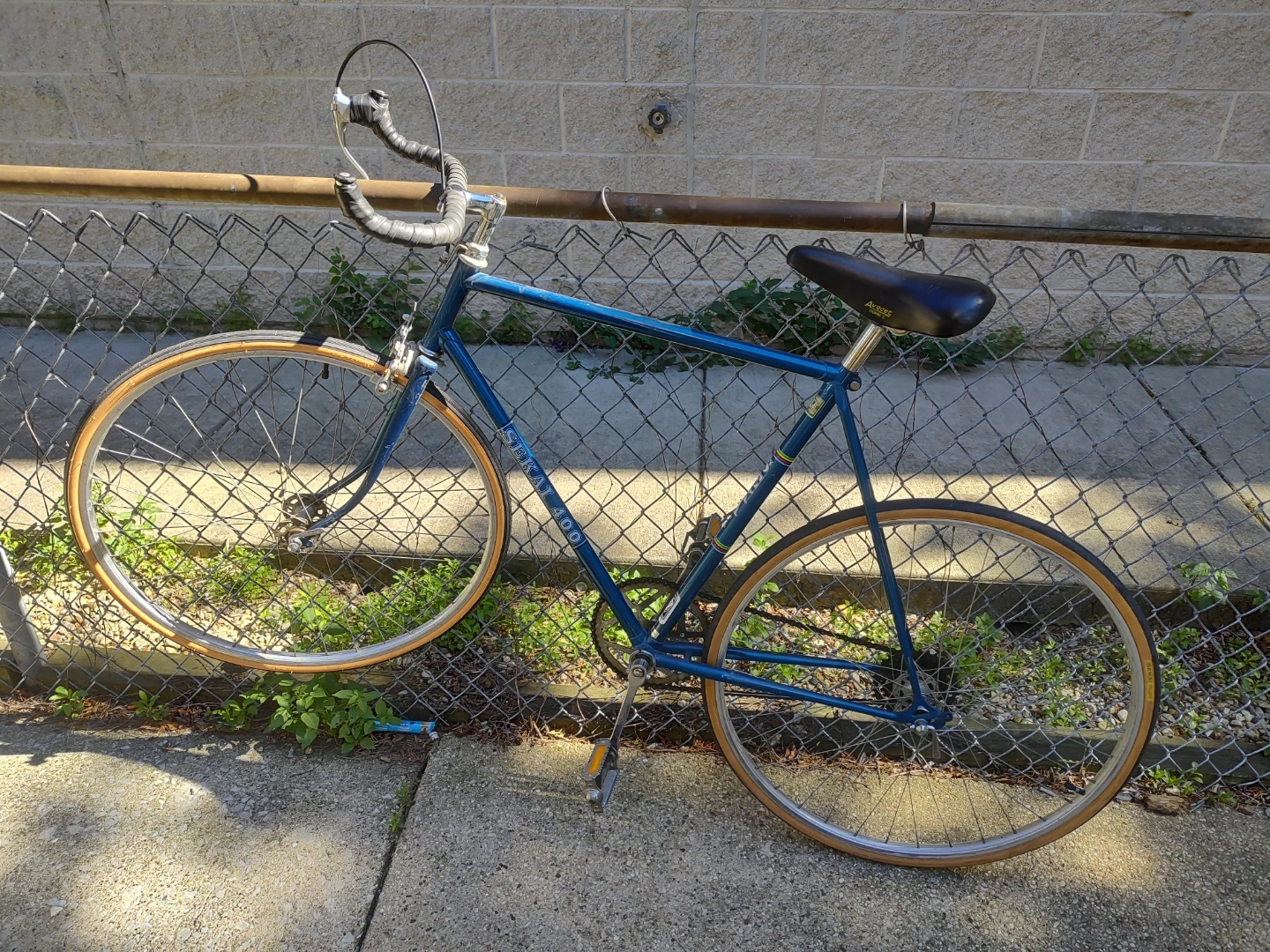 Ice blue Sekai import single speed road bike - photo 3