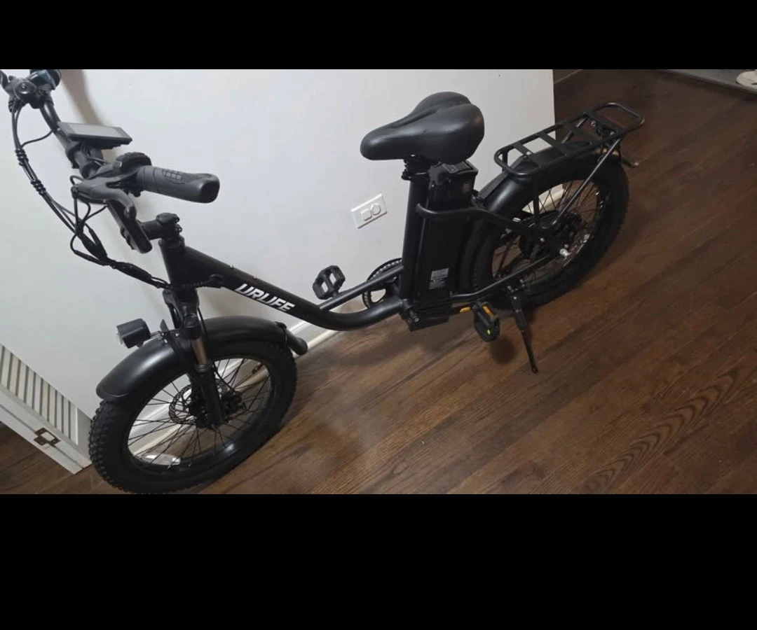 URBLIFE Electric Fat Tire Bike