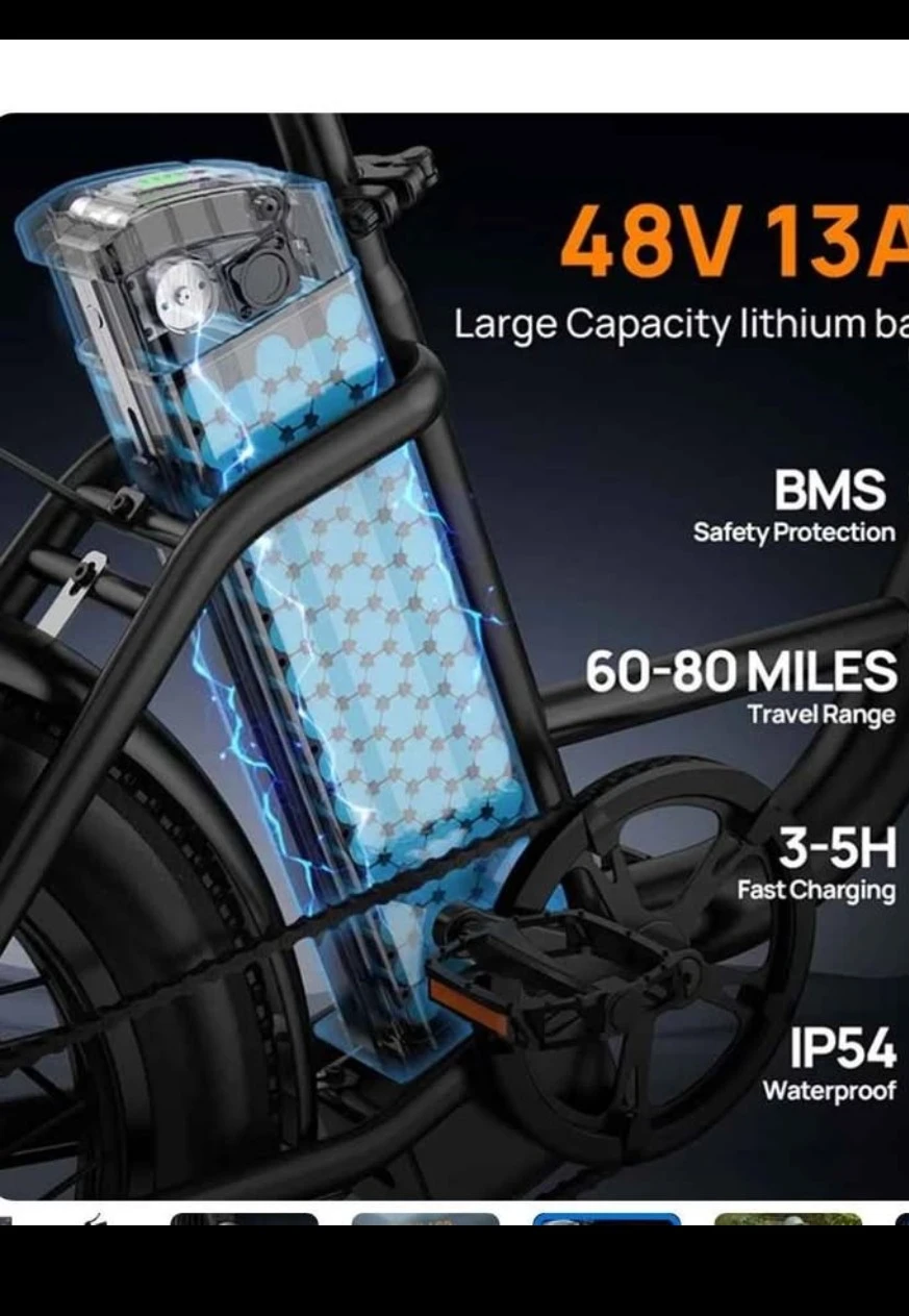 URBLIFE Electric Fat Tire Bike - photo 5