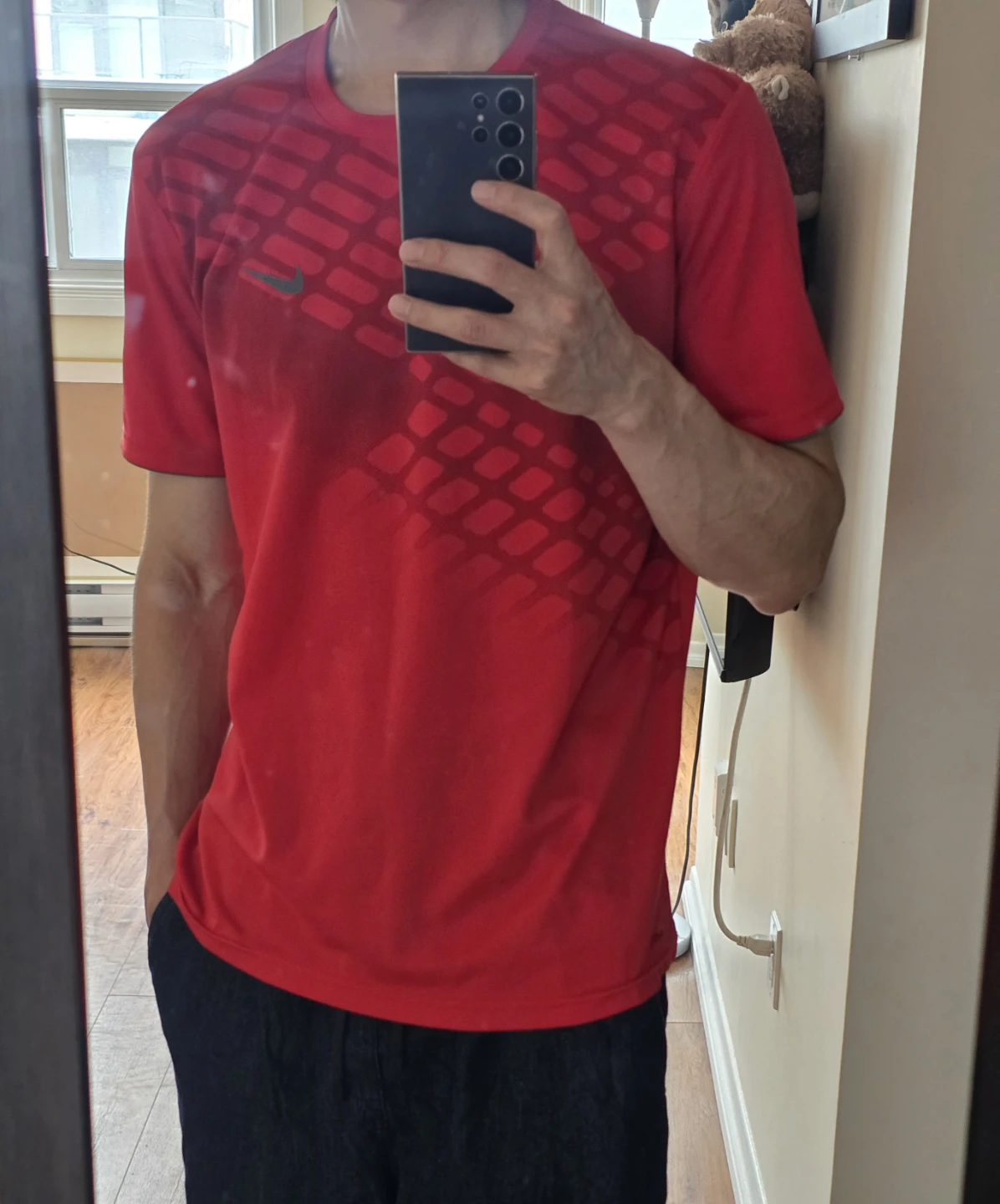 Nike Dri-FIT Red T-shirt
