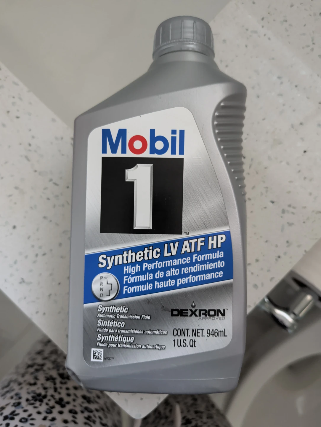 Mobil 1 Synthetic LV ATF HP Automatic Transmission Fluid 1 US Qt