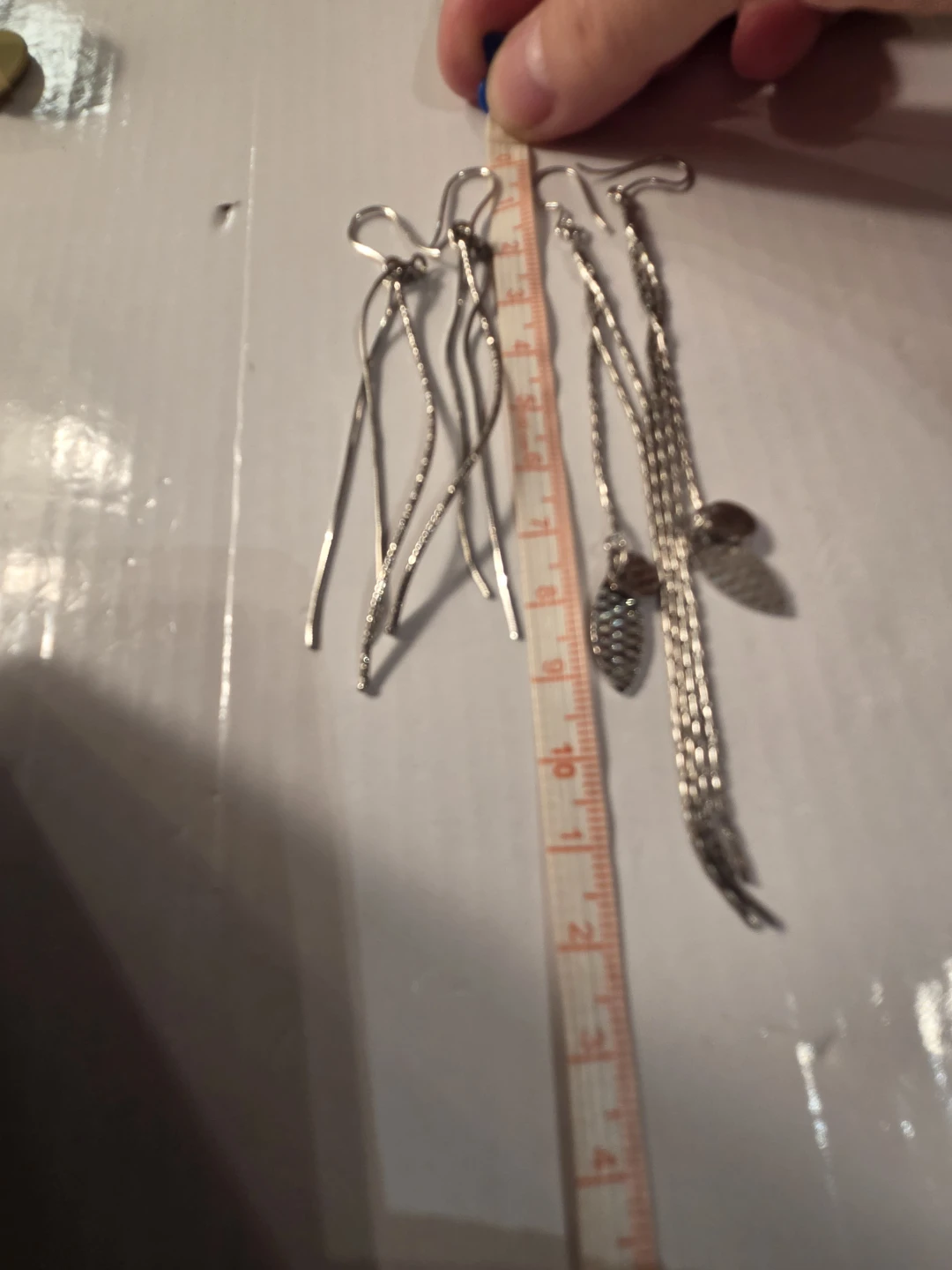 Silver 925  Dangle Earrings - photo 3