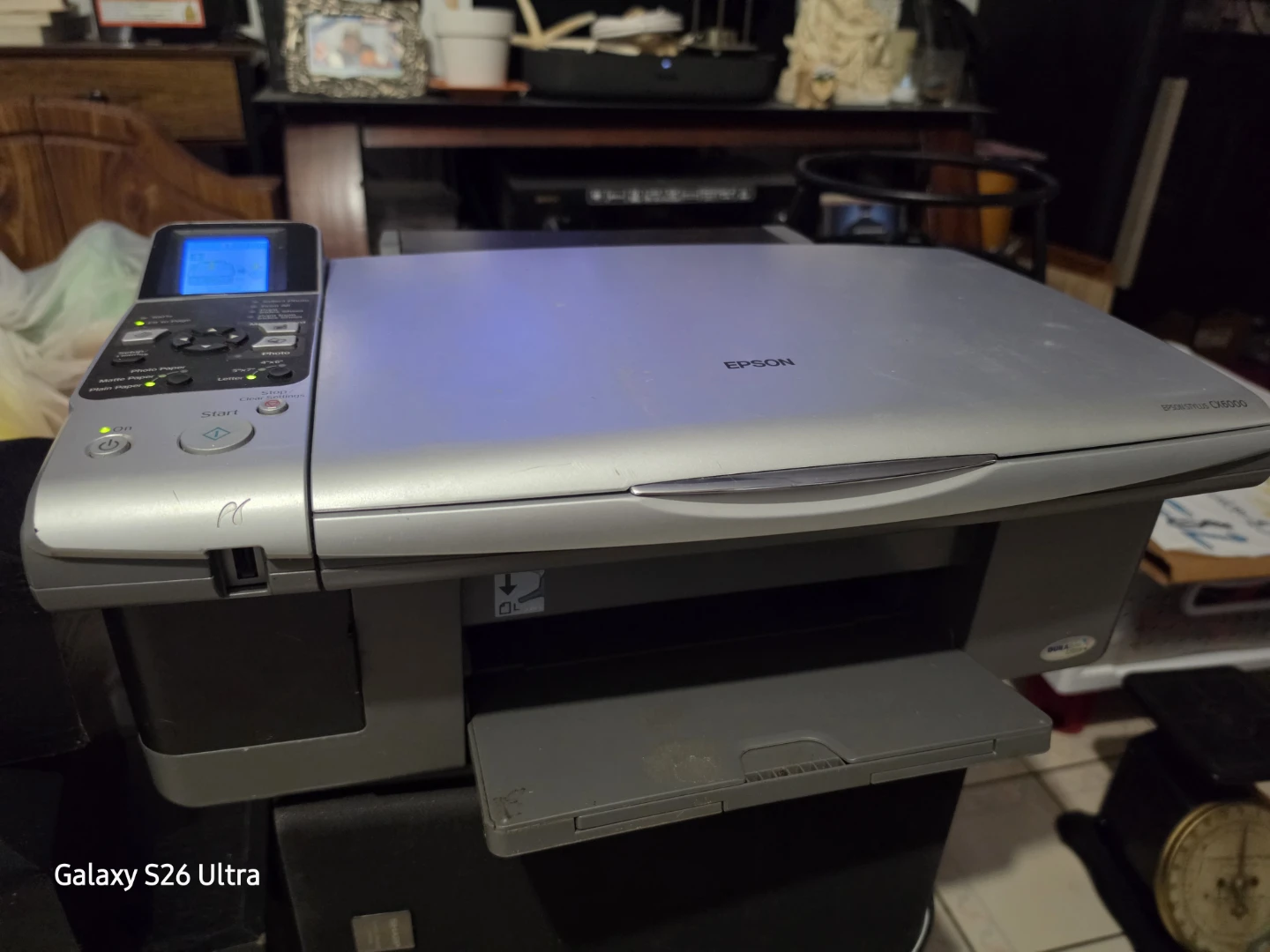 Epson All-In-One CX6000 Printer (Model C231D) Copier Scanner