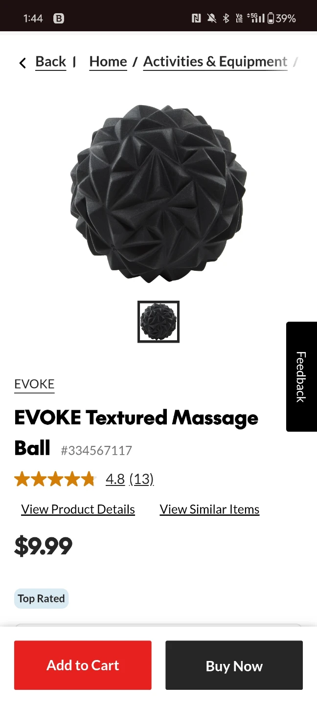 EVOKE Textured Massage Ball