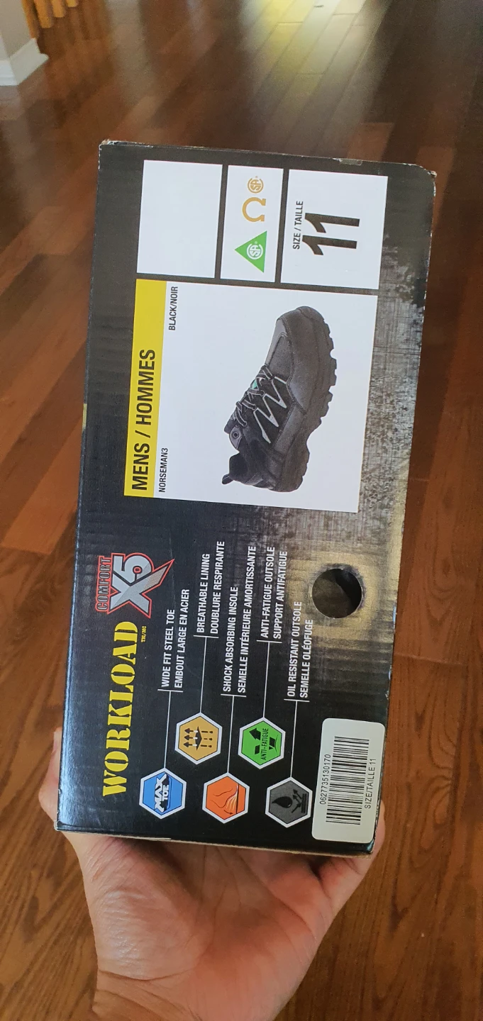 Workload Comfort X5 Men's Steel Toe Shoes - photo 3
