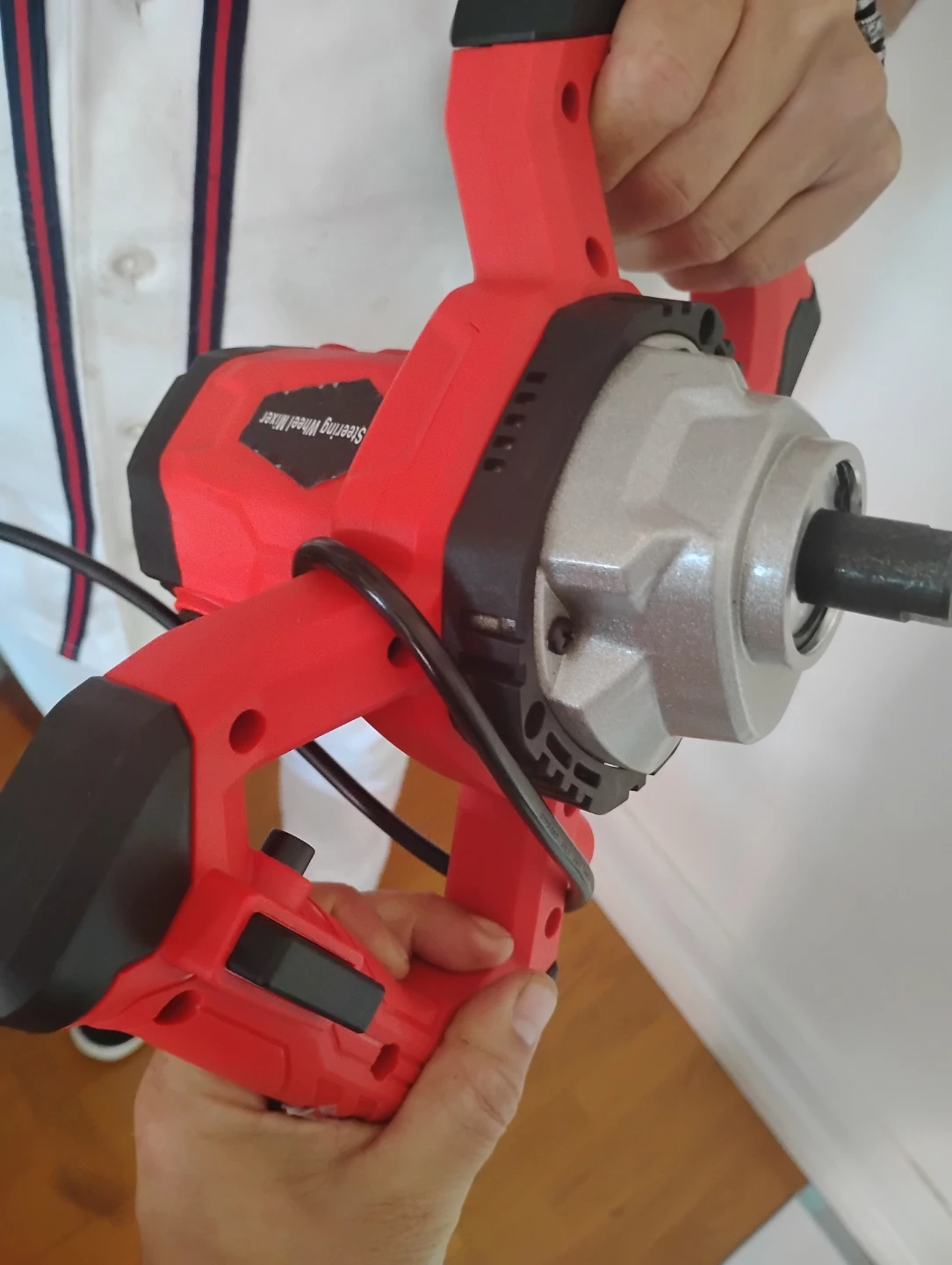 Handheld Electric Mortar Mixer - 2100W, 6 Speeds ⚽ - photo 2