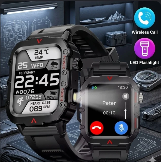 Ola Esporte Smartwatch - Health & Call Features