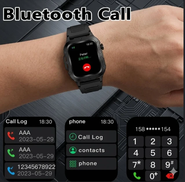Ola Esporte Smartwatch - Health & Call Features - photo 3