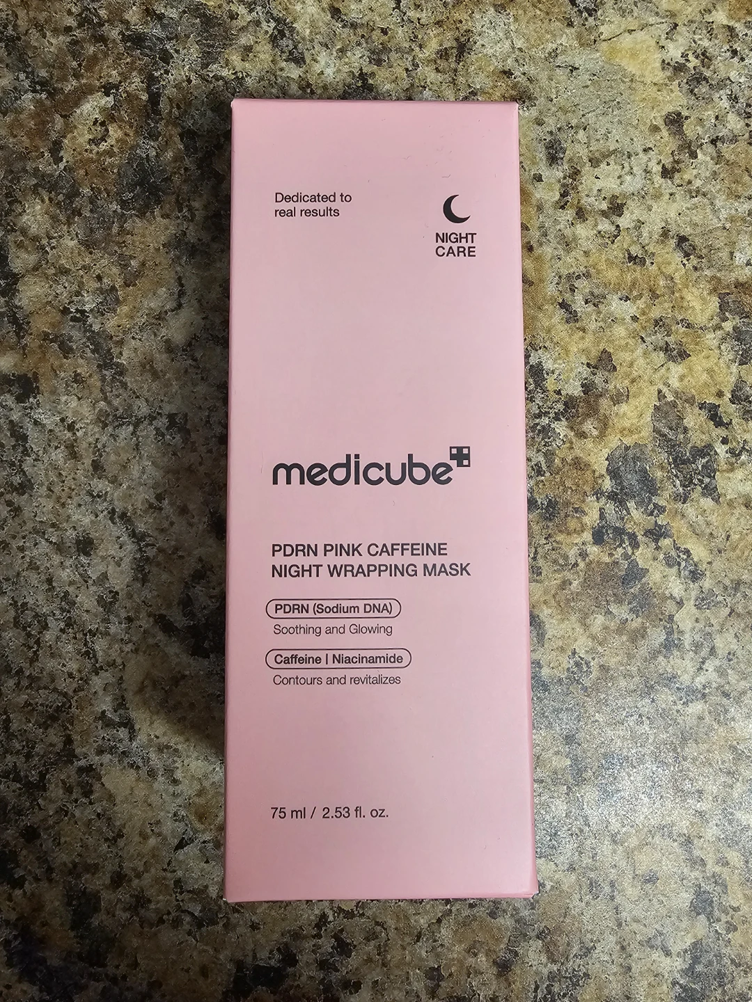 MEDICUBE PDRN Pink Caffeine Night Wrapping Mask