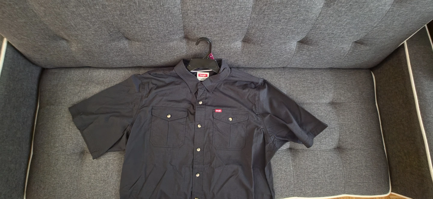 Wrangler Men's Short Sleeve Button-Up Shirt - photo 4