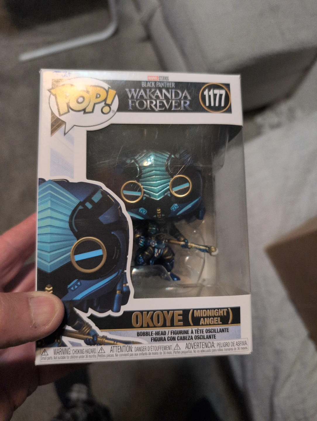 Funko Pop! Black Panther Wakanda Forever Okoye Midnight