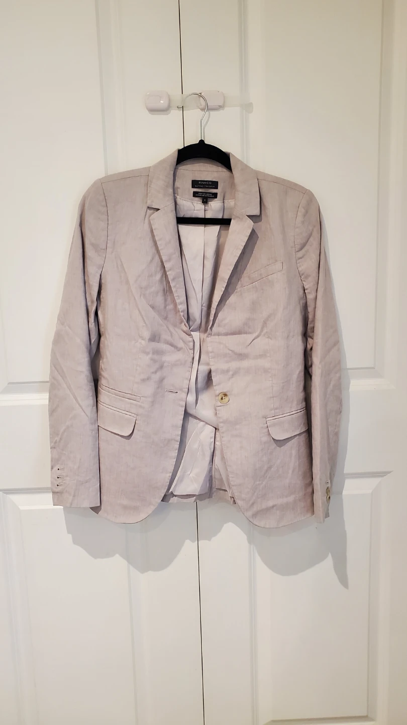 RW&CO. Linen Blend Blazer