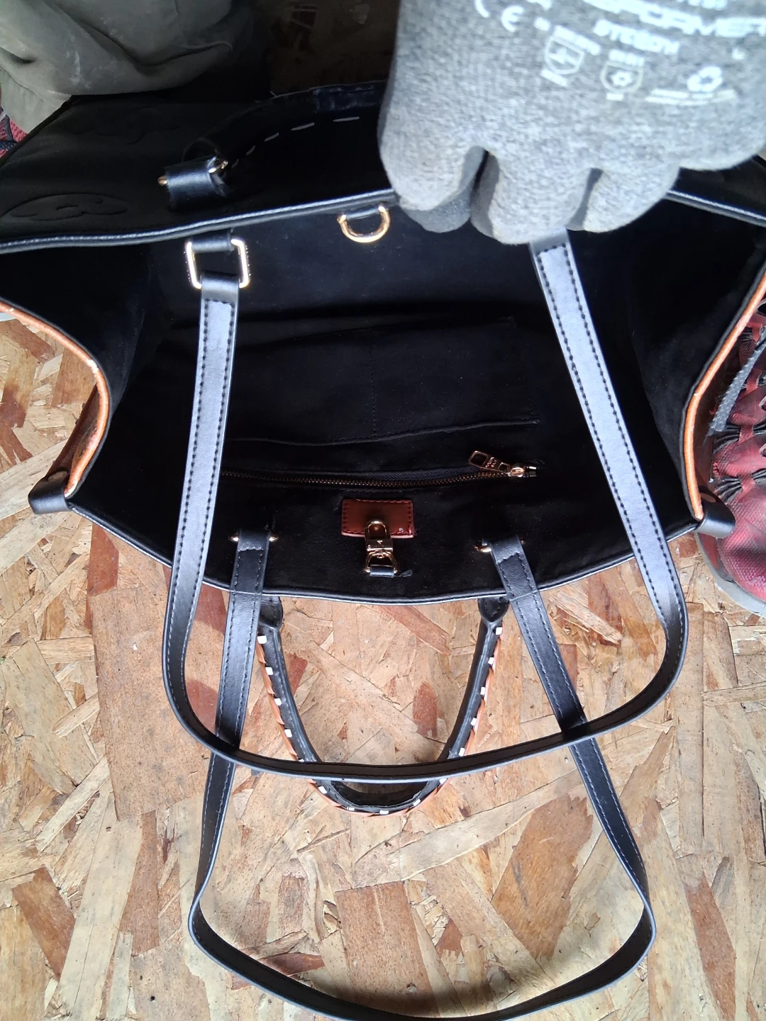Black Louis Vuitton Tote Bag⚽ - photo 3