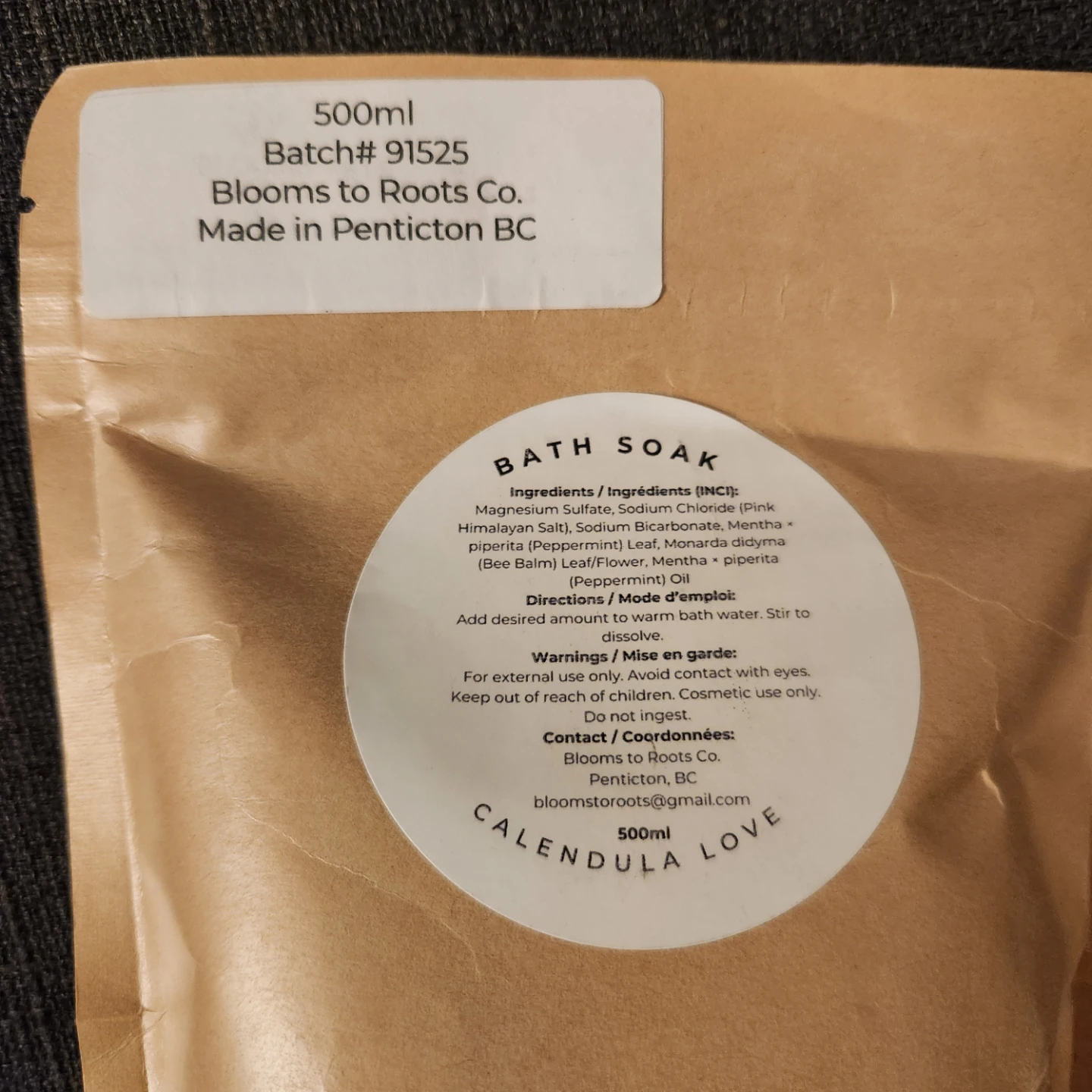 Blooms to Roots Co. Calendula Love Bath Soak - photo 3