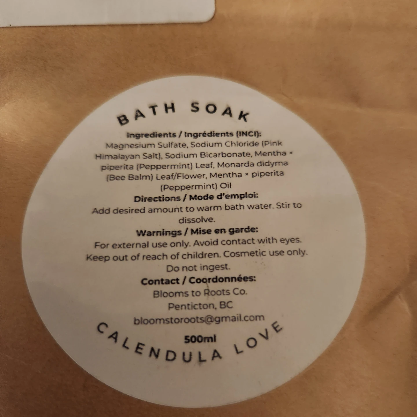 Blooms to Roots Co. Calendula Love Bath Soak - photo 4