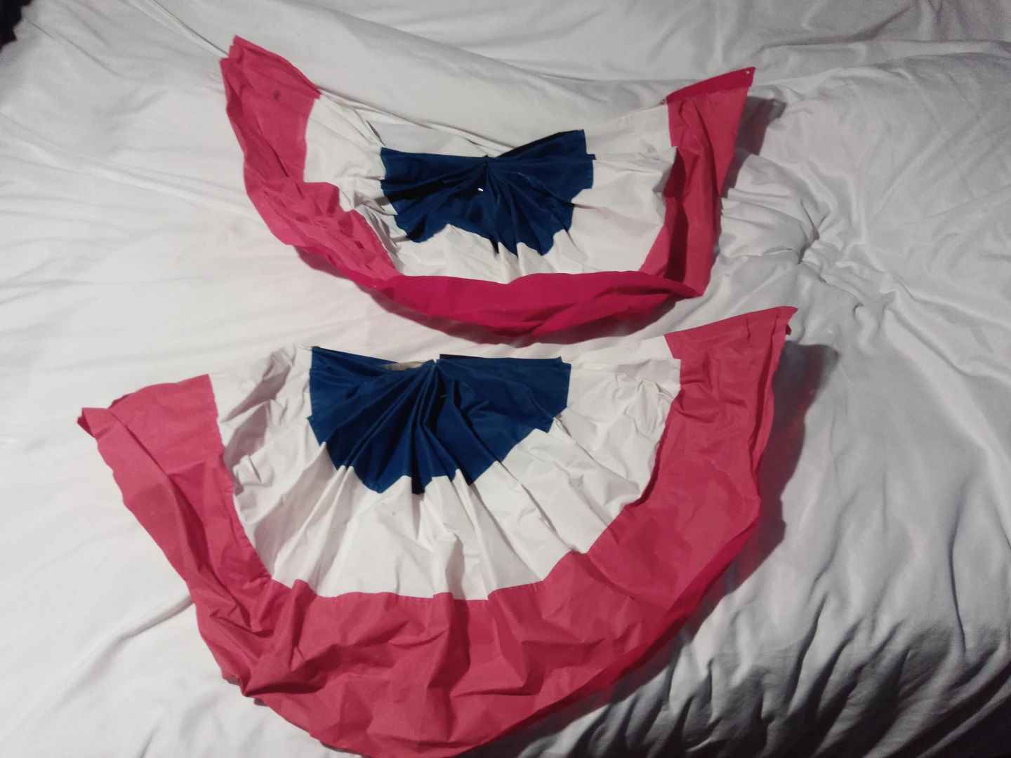 2 Patriotic Bunting Flags - photo 2