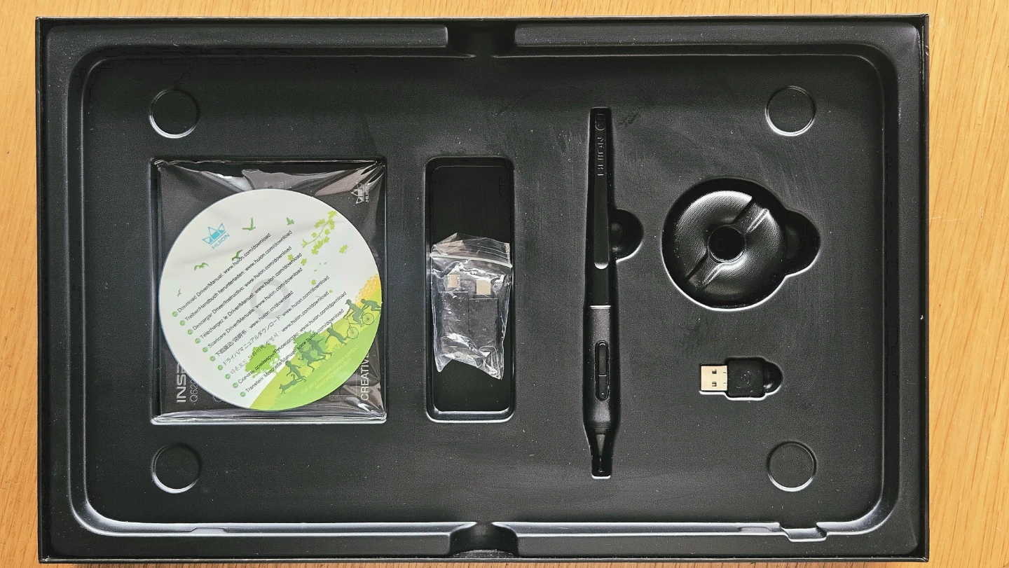 Huion Inspiroy Dial Q620M Creative Pen Tablet - photo 3