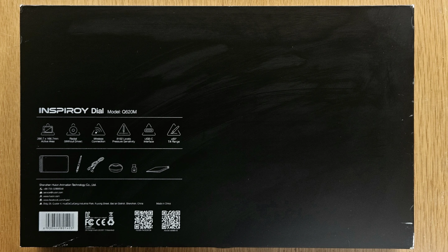 Huion Inspiroy Dial Q620M Creative Pen Tablet - photo 4