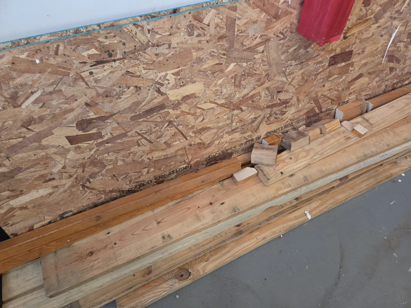 Assorted Wood Planks and Lumber