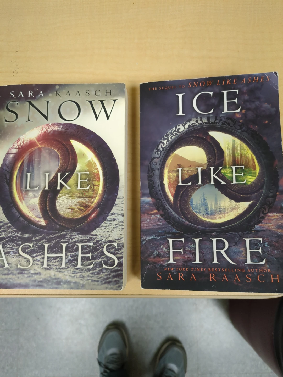 Snow Like Ashes & Ice Like Fire Books by Sara Raasch