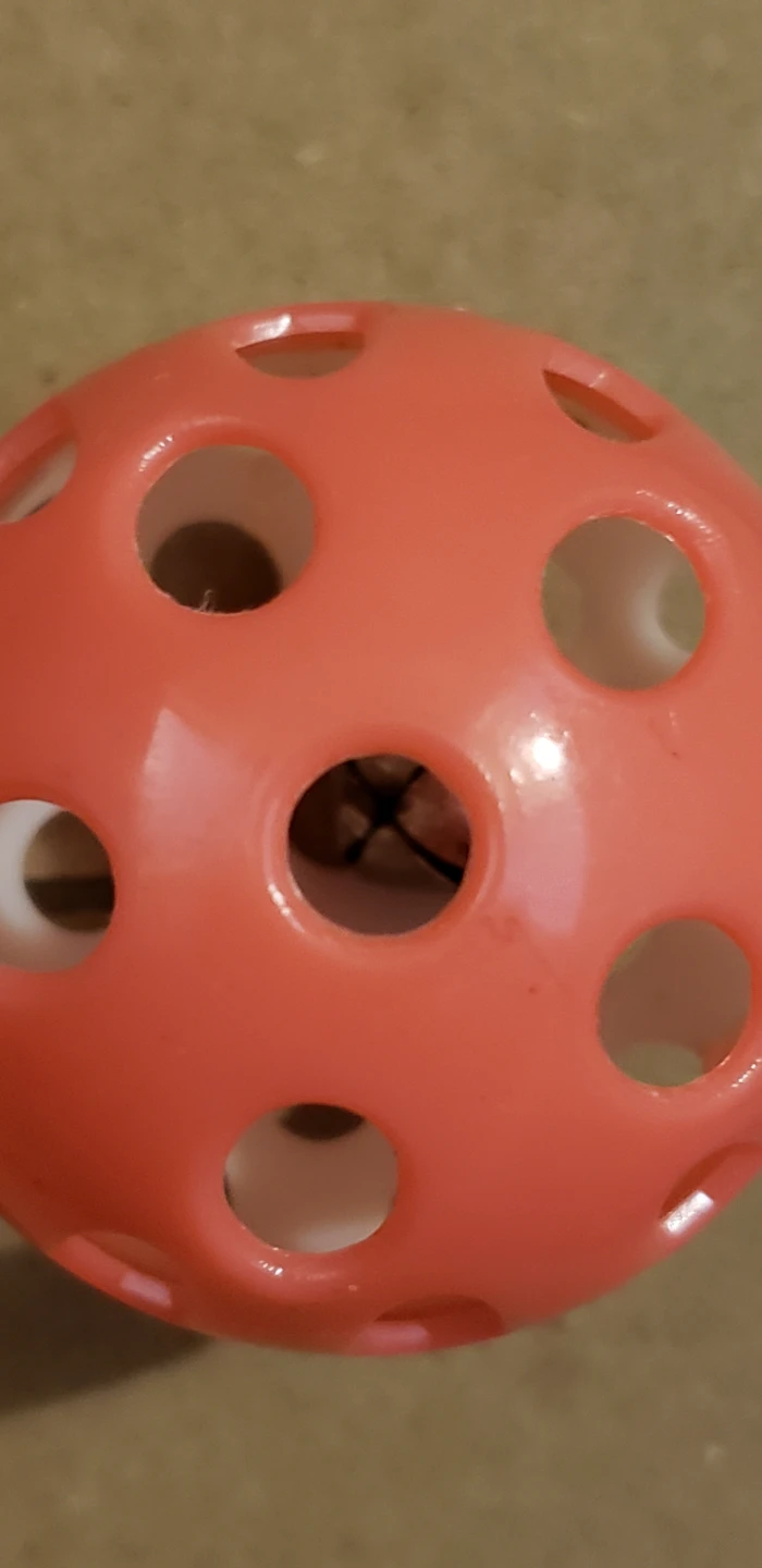Two-Tone Pet Toy Ball with Jingling Bell - photo 2