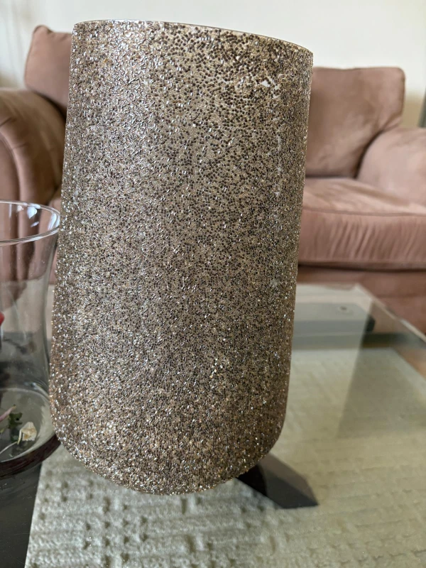 Sparkly Cylinder Vase - photo 3