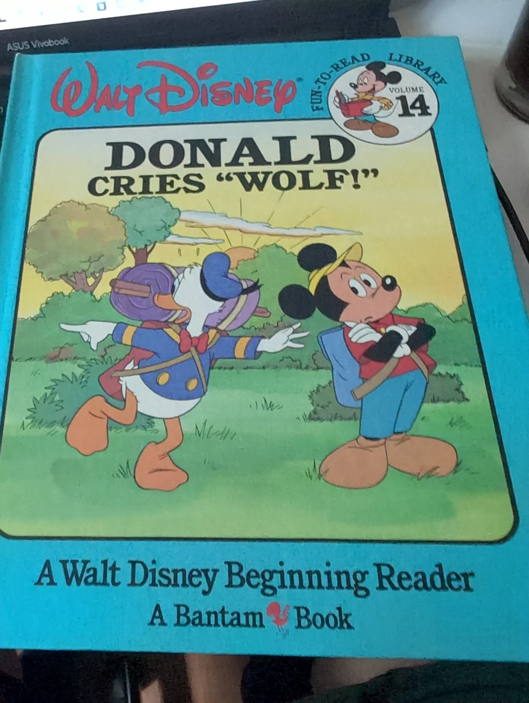 Walt Disney Donald Cries "Wolf!" Fun-to-Read Library Book