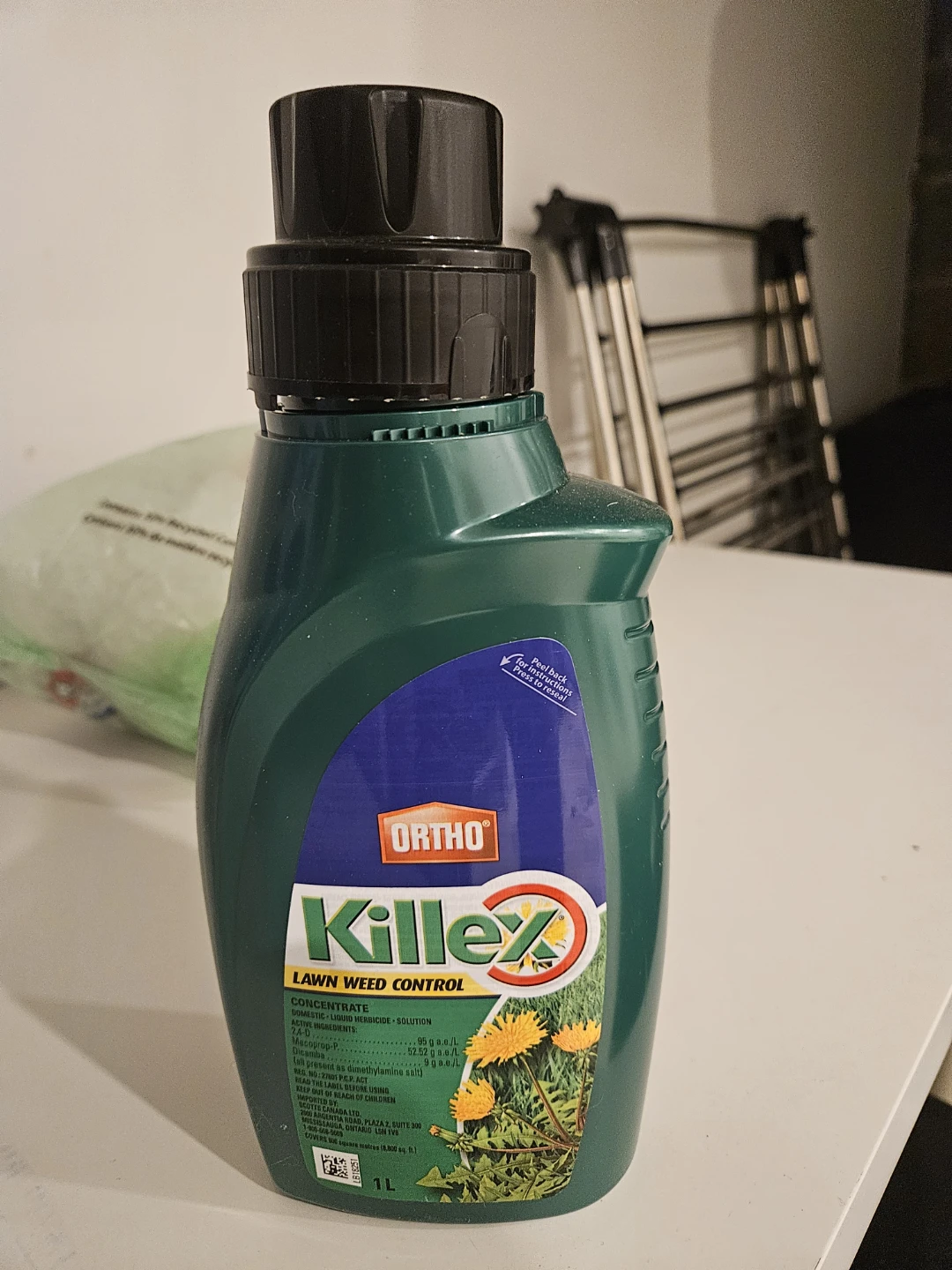 3/4 full KilleX Lawn Weed killer Concentrate