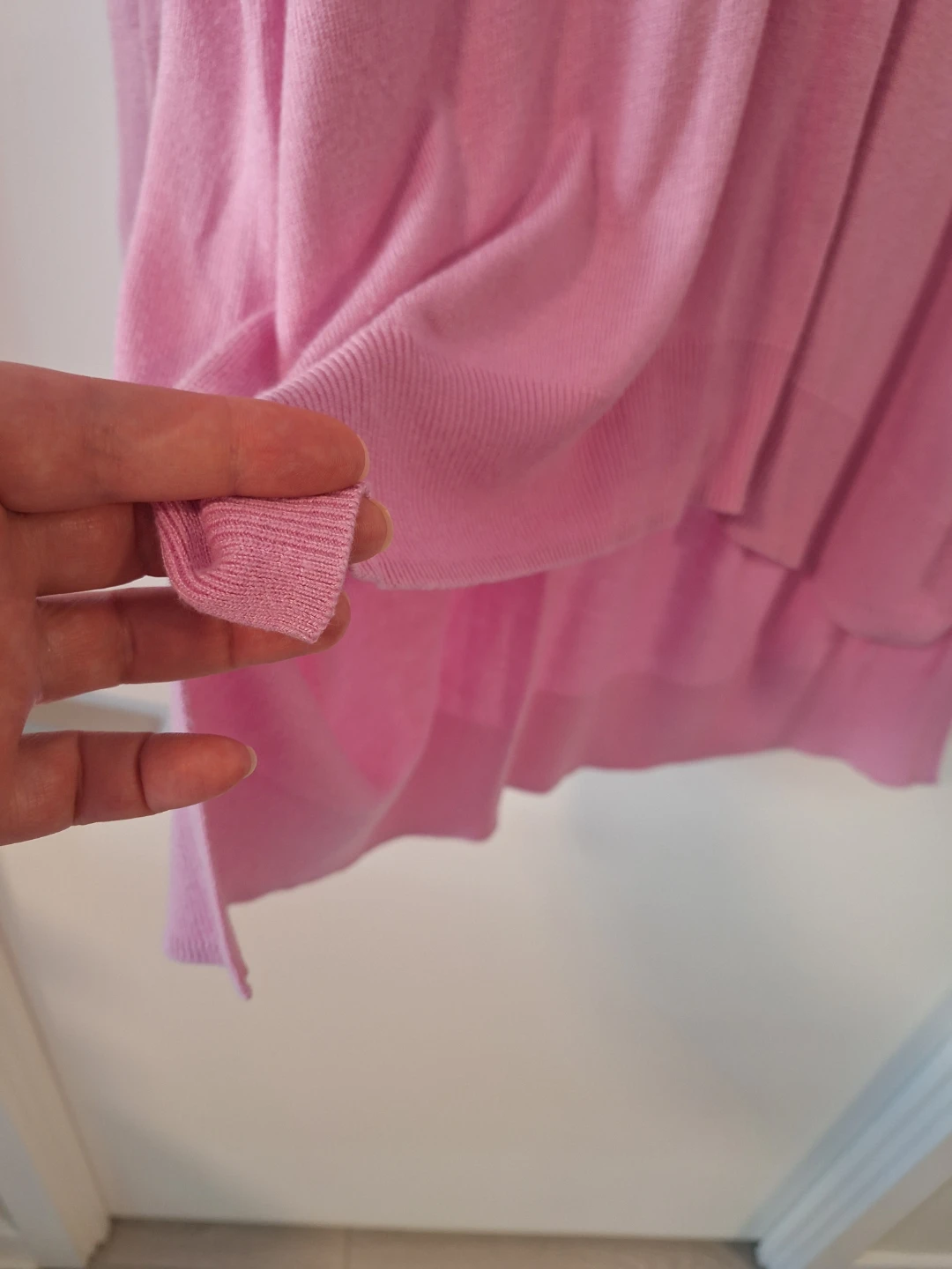 Lord & Taylor Pink V-Neck Sweater sz0X - photo 3