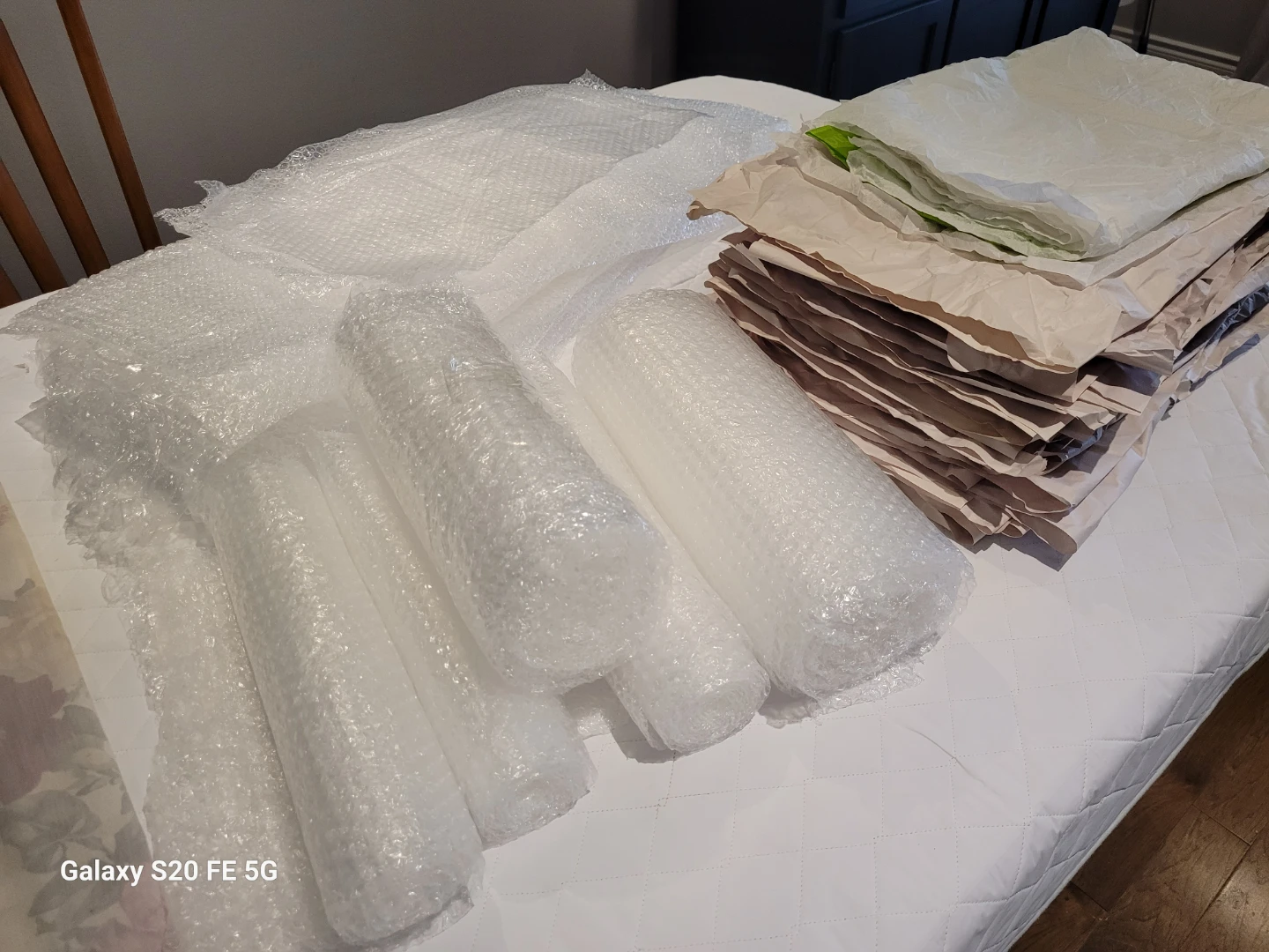 Assorted Bubble Wrap and Kraft Paper - photo 4