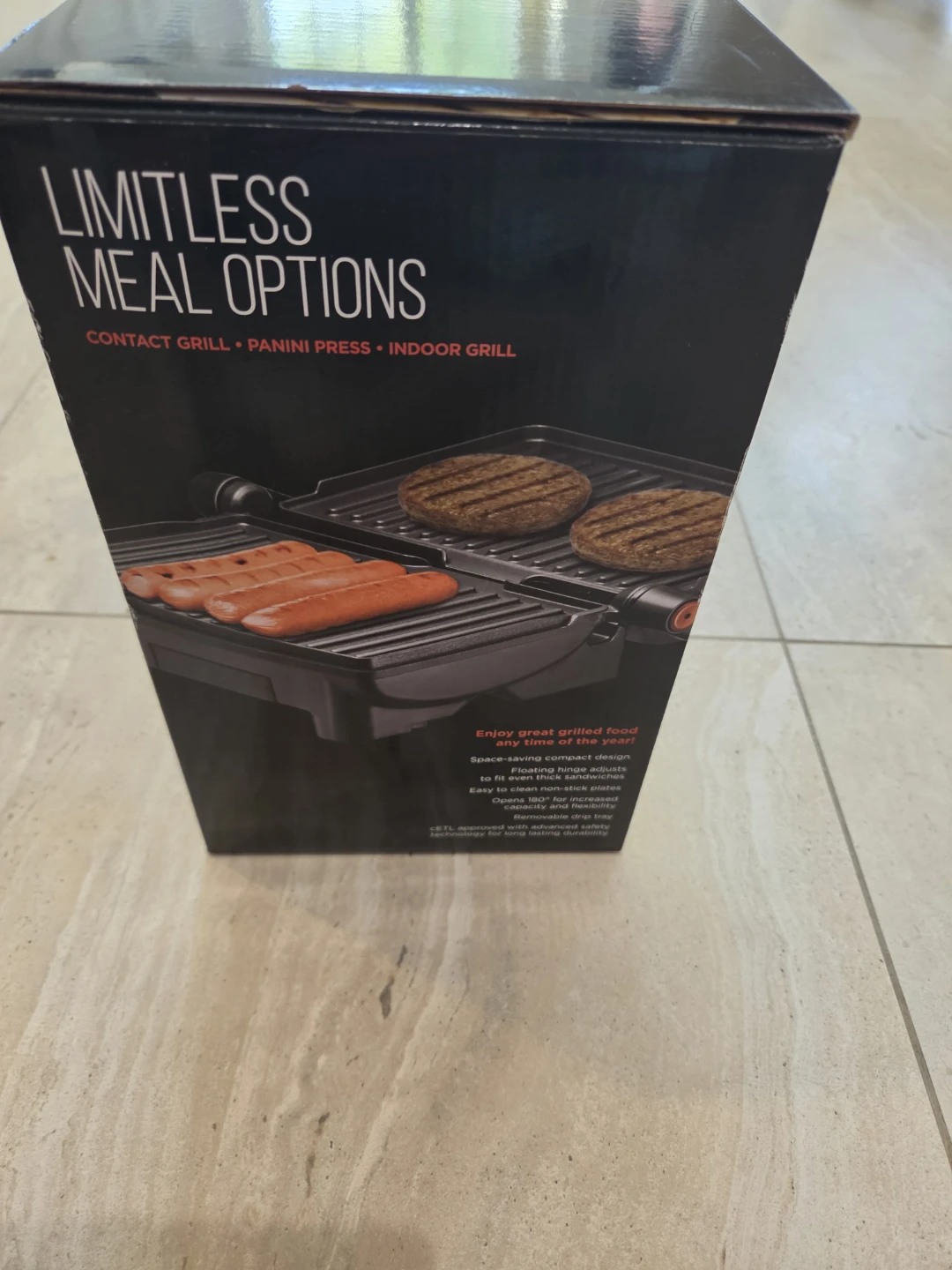 Chefman 180° Grill + Panini Press - photo 2