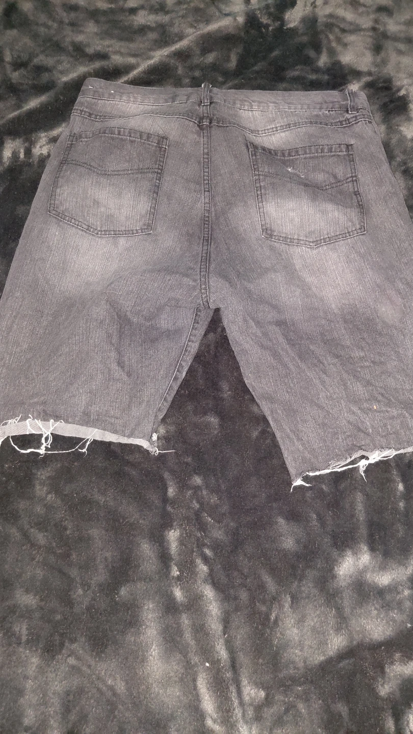 CSG. Black Ripped Denim Shorts - photo 2