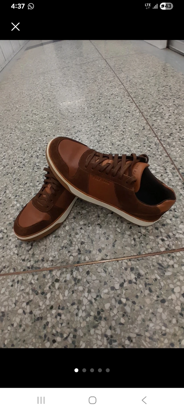 Cole Haan Men's Brown Leather Sneakers Size 11 - photo 5