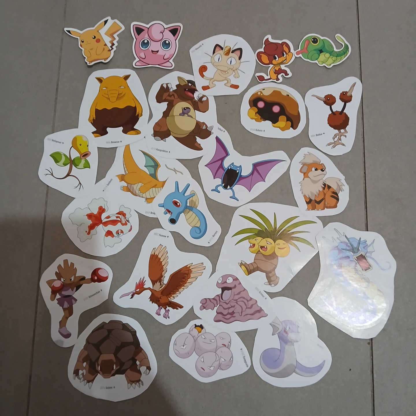 ⚽ Pokémon Stickers Lot - photo 2