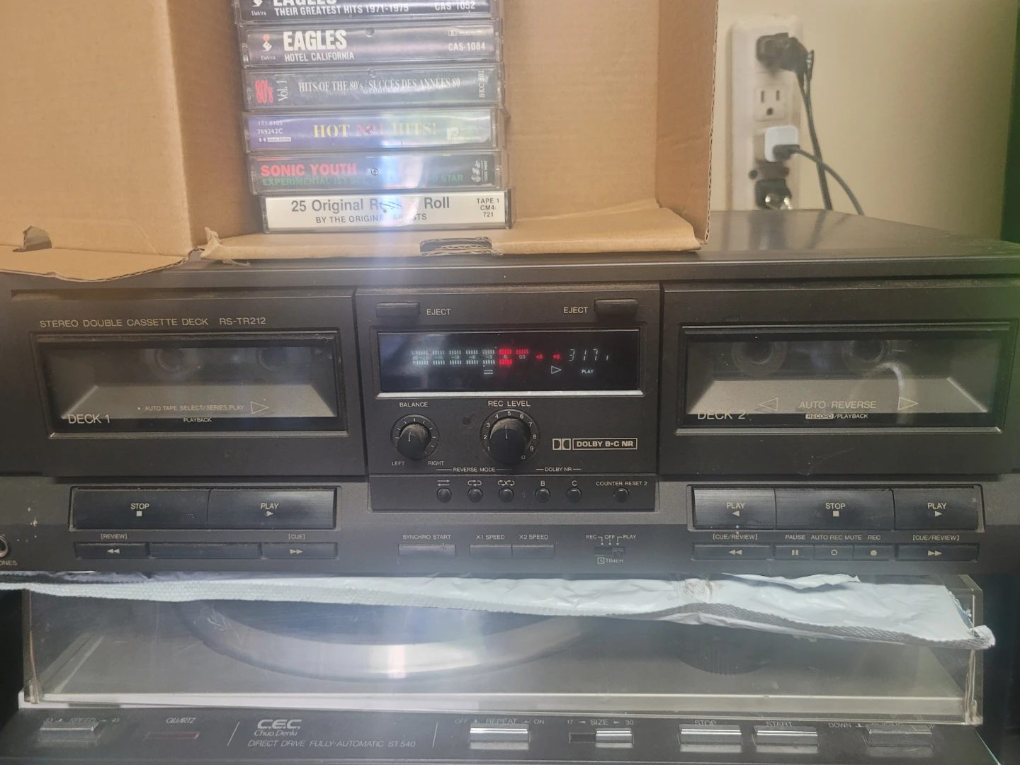 Technics RS-TR212 Stereo Double Cassette Deck