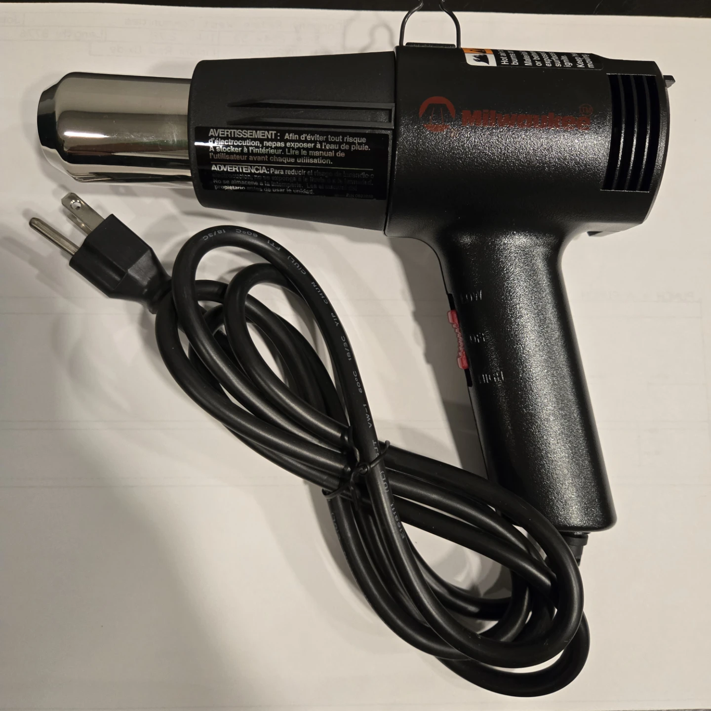 Milwaukee Heat Gun Model 1220