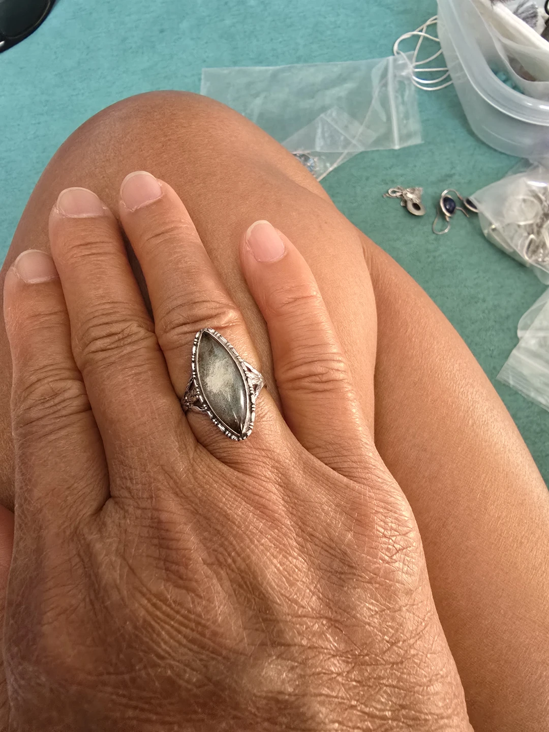 Marquise Ring style vintage size 6.5